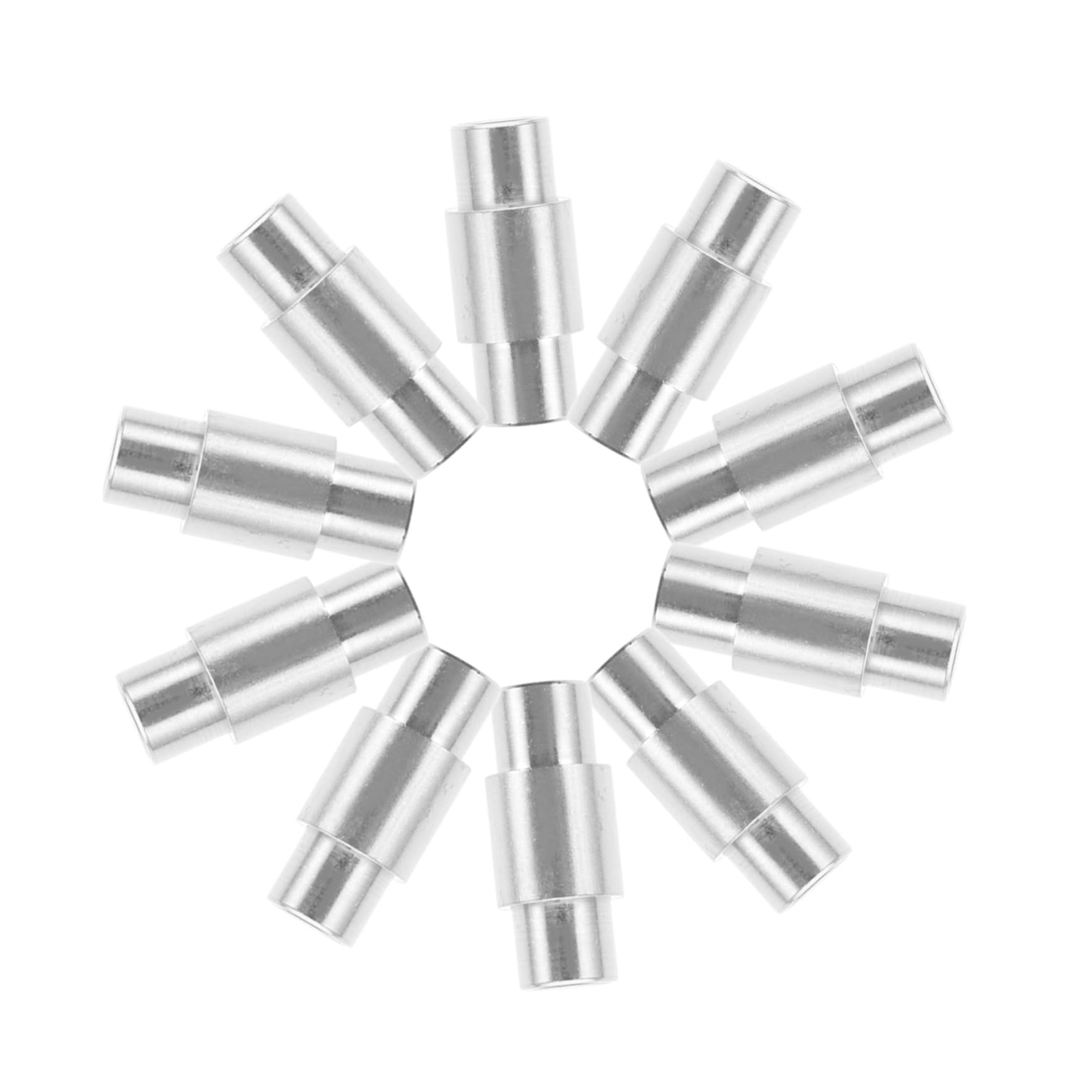 NAMOARLY Roller Skate Bearing Spacer Set Inline Skates Wheel Riser Pad Aluminum Speed Spacers Skateboard Axle Complete Kit for Skating