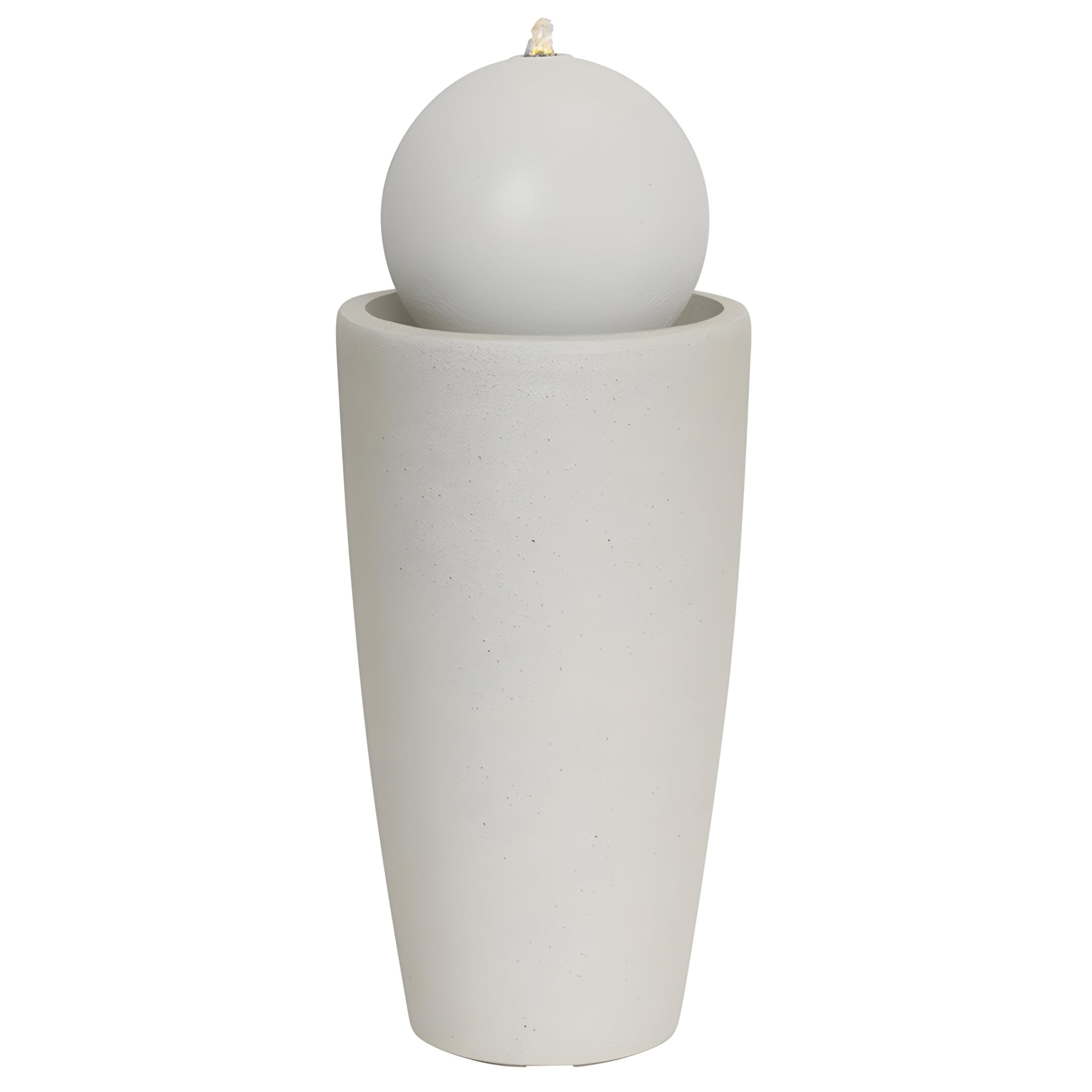 Primrose 78cm Lodore Sphere Garden Water Feature with LED Lights