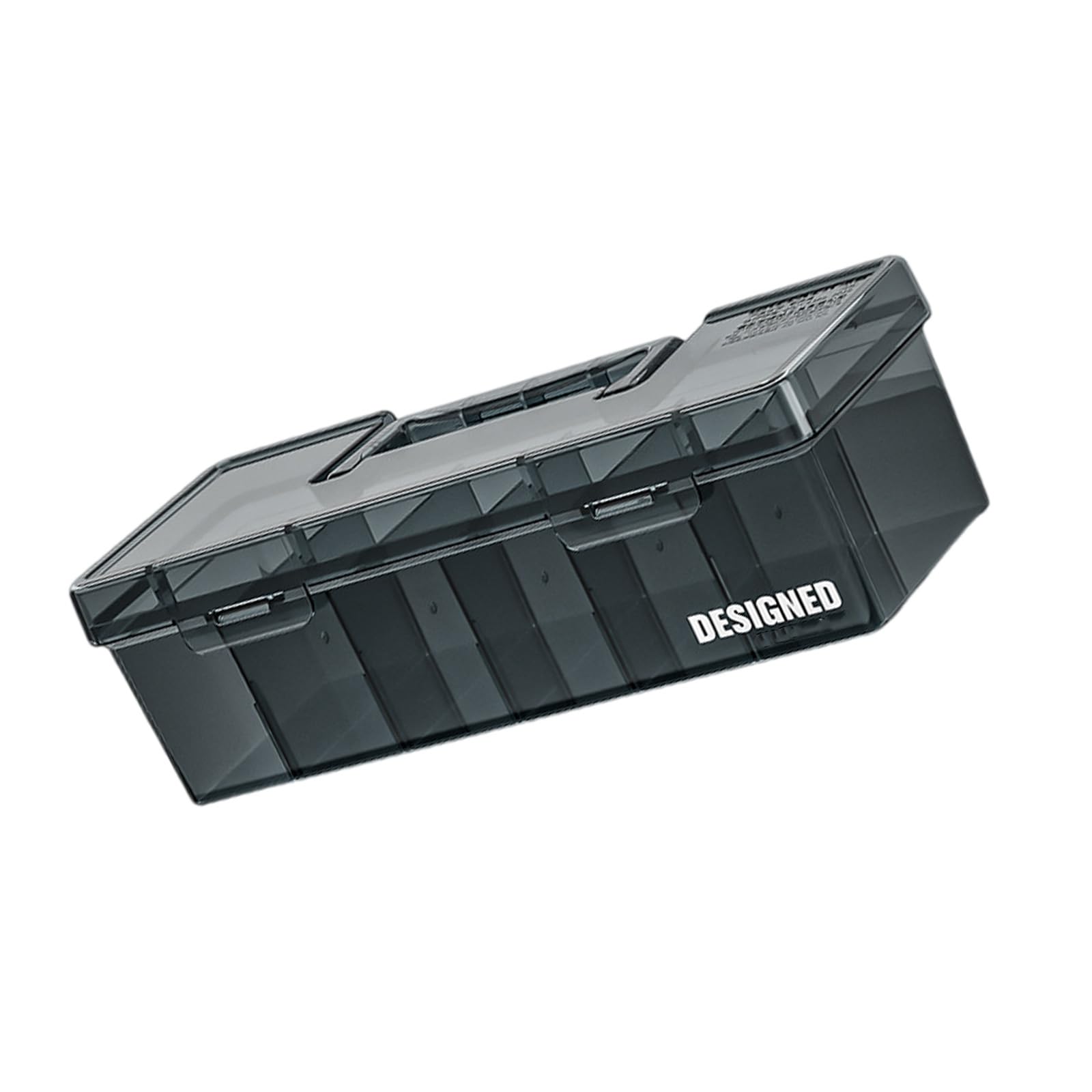 Lightweight Secure Tool Container Box Organizers Case Designed for Storing Electronic Spare Parts and Tiny Workshop Items Electronics Storage