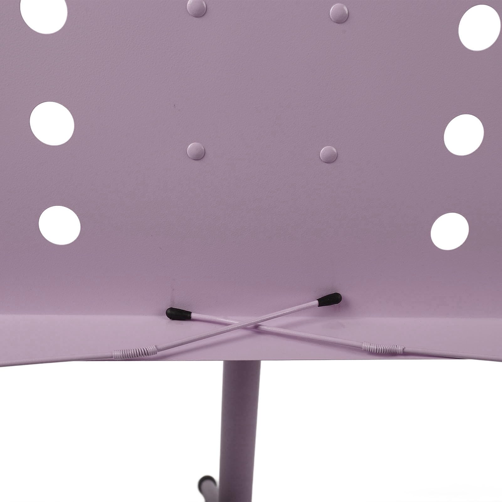 Atril para Partituras, Estructura Estable Portátil, Atril Profesional para Libros de Música, Diseño Plegable Multifuncional para Músicos (Púrpura)