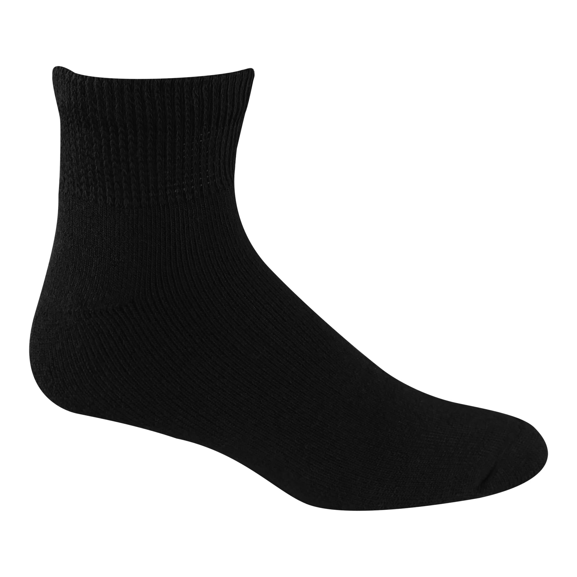 Dr Scholl's DSU2126 Adult's Diabetic Crew Sock Black-image-15