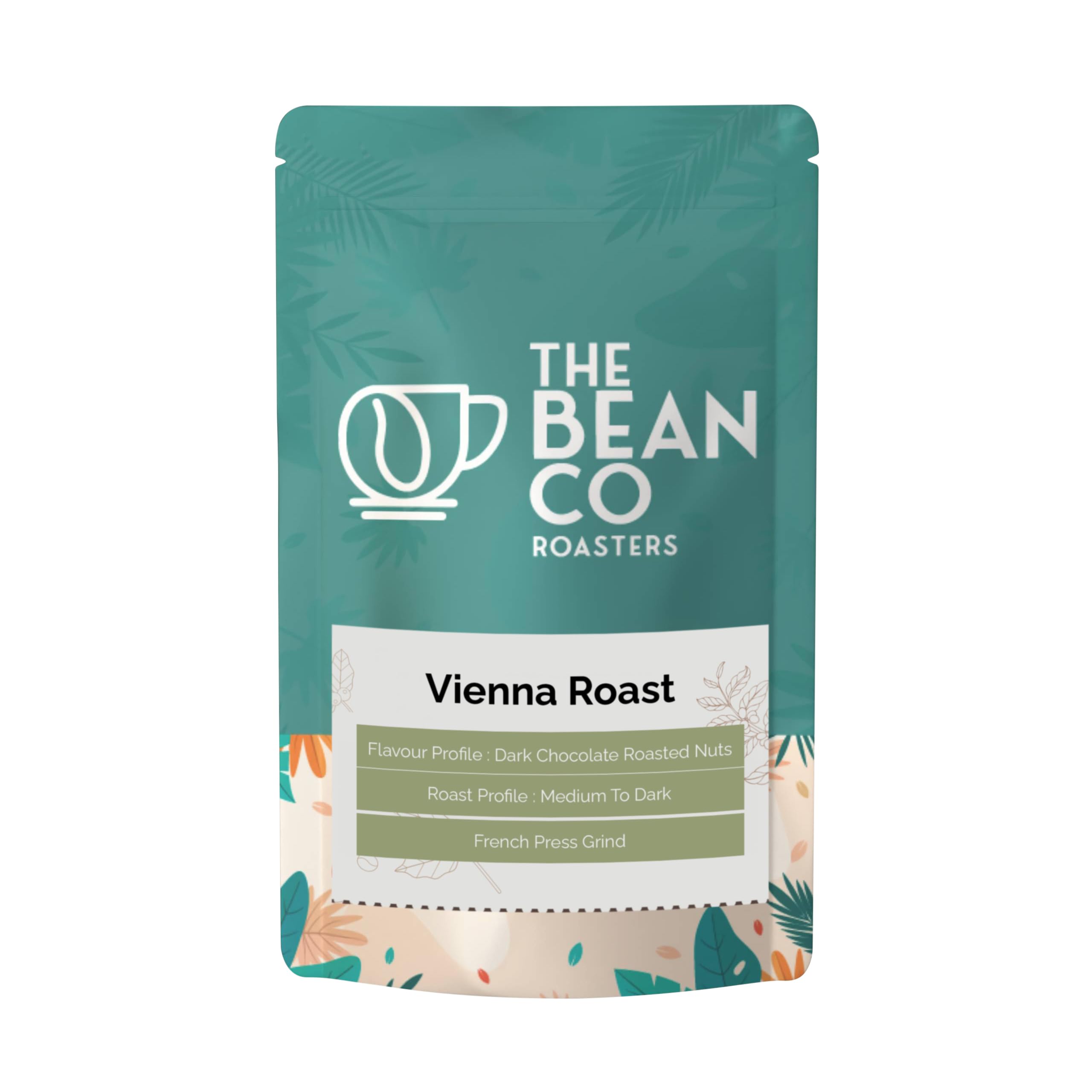The Bean Co Roasters Vienna Roast Coffee Grounds | Medium to Dark Roast | Aromatic, Full-Bodied & Smooth | Freshly Roasted Premium Ground Coffee (Moka Pot, 500g)-image-45