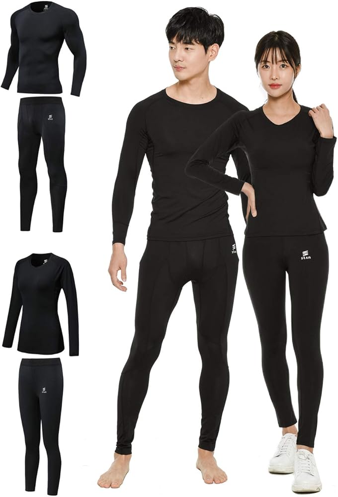 stan サウナスーツ 上下セット 男女兼用 ブラック サイズL Amazon.co