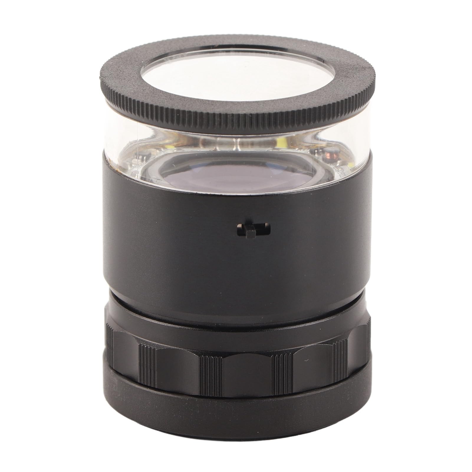 Lupa Jubilerska, Powiększenie 10x Lupa Polowa LED 28 Mm z 6 Diodami LED, z możliwością ładowania, do Kontroli