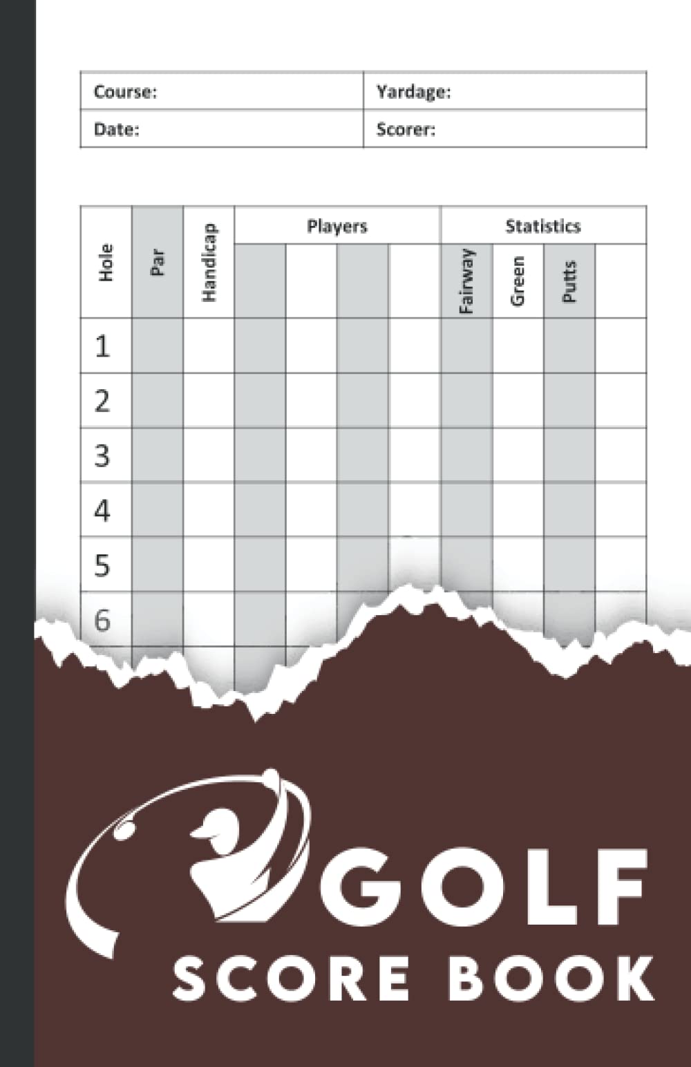 Buy Golf Score Book Golf Log Book, Golf Score Keeper, Golf Scorecard