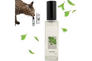 Herbal Cat Joy Silvervine Spray: Calming Aid for Indoor Cats