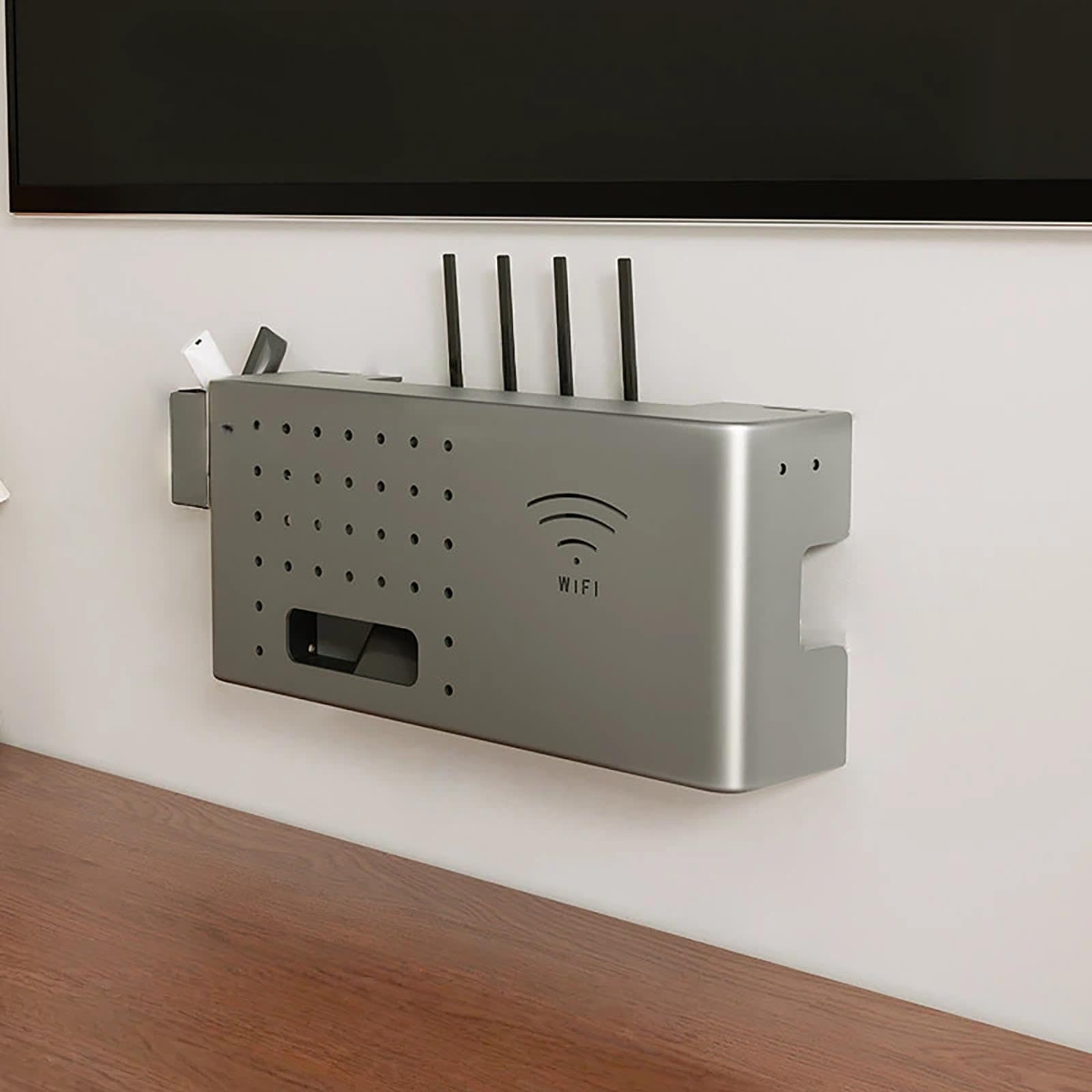 Versteckte WLAN-Router-Box,Wandmontierte Router-Aufbewahrungsbox