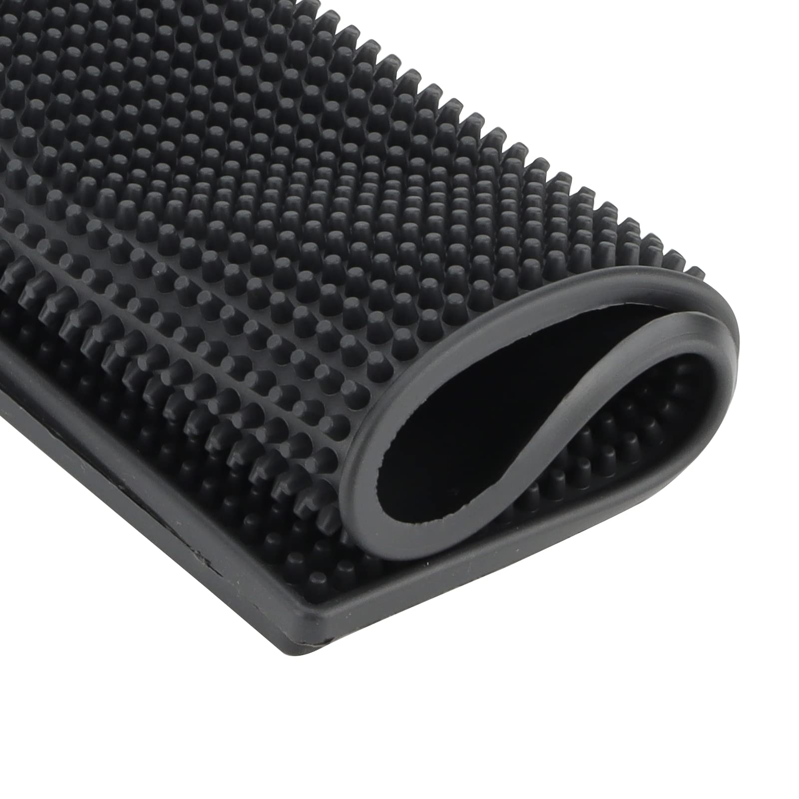 Set Di 4 Tappetini Da Bar In Gomma 45x30 Cm – Antiscivolo, Anticalore E Filtranti Per Asciugare Bicchieri