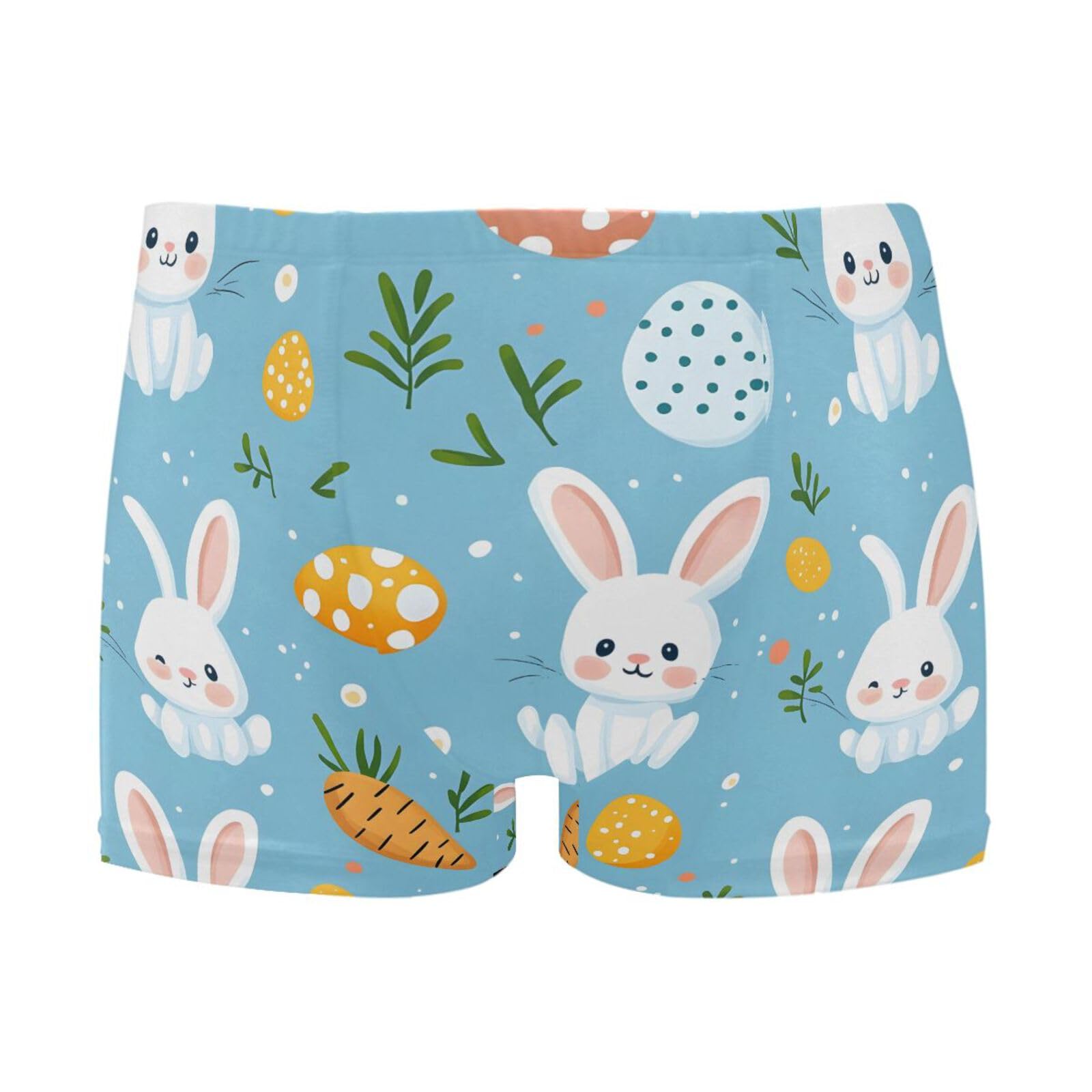 UMIRIKO Cute Easter Bunny Rabbits Men Swim Brief Square Leg Swimsuit Swimwear Bathing Suits for Men M 202b9082