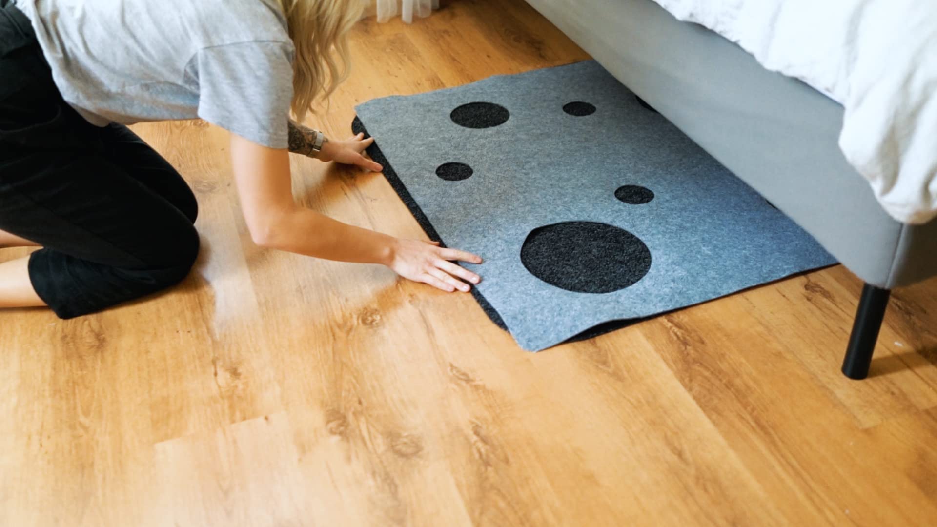 CatMountain® Katzenteppich Katzentunnel Katzenspielzeug interaktives Katzenspielzeug Kitten Spielzeug für Deine Katze.