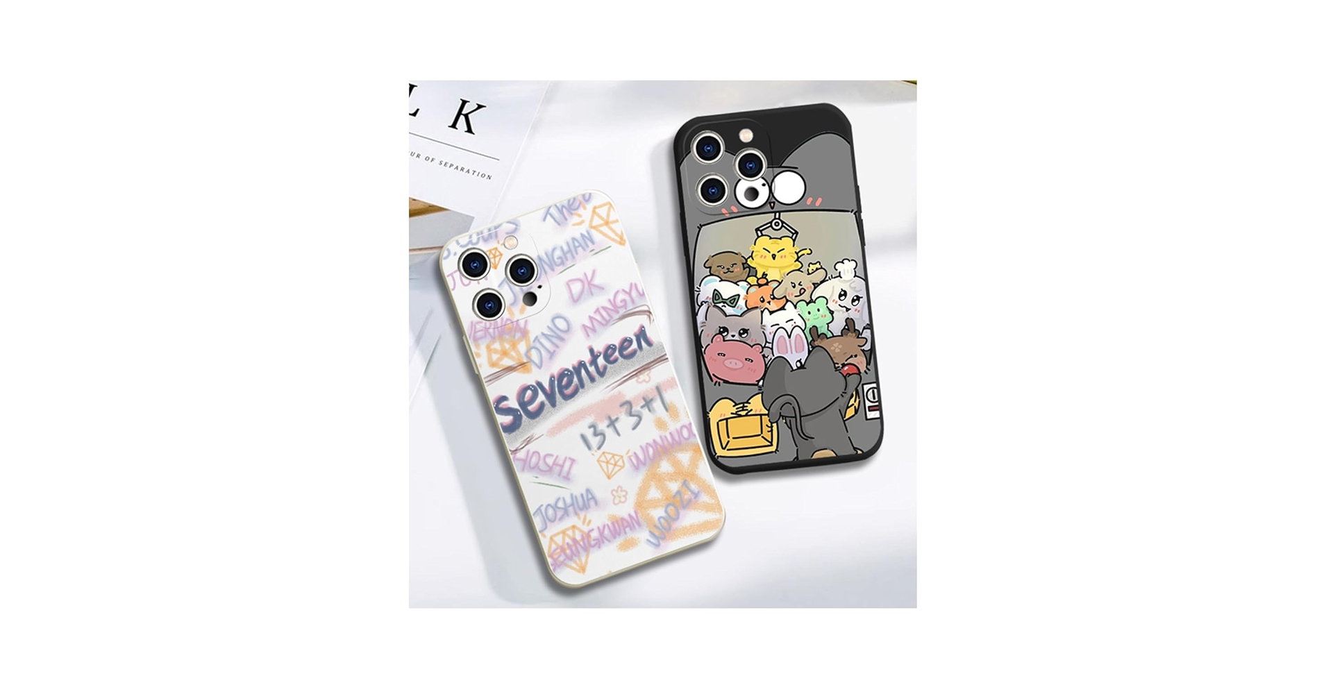 Amazon.co.jp: SEVENTEEN Smartphone Case, iPhone 15 Case