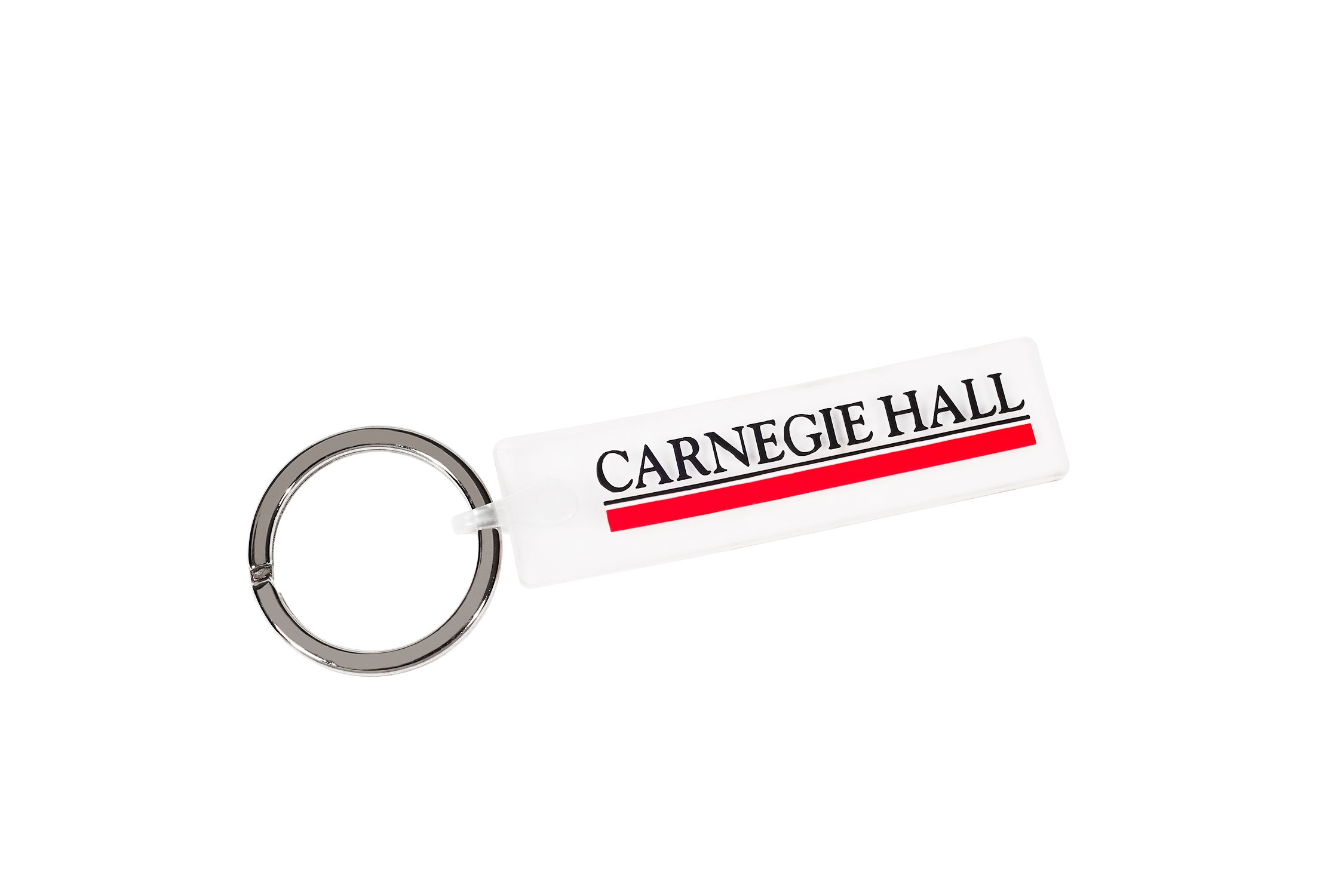 Carnegie Hall Flexible Rubber Key Chain