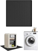 MINZHI 60 x 60 cm, Reusable Drip Tray, Fridge Mat with Raised Drip Tray for Washing Machine, Mini Refrigerator, Silicone Mat, Suitable for Refrigerators