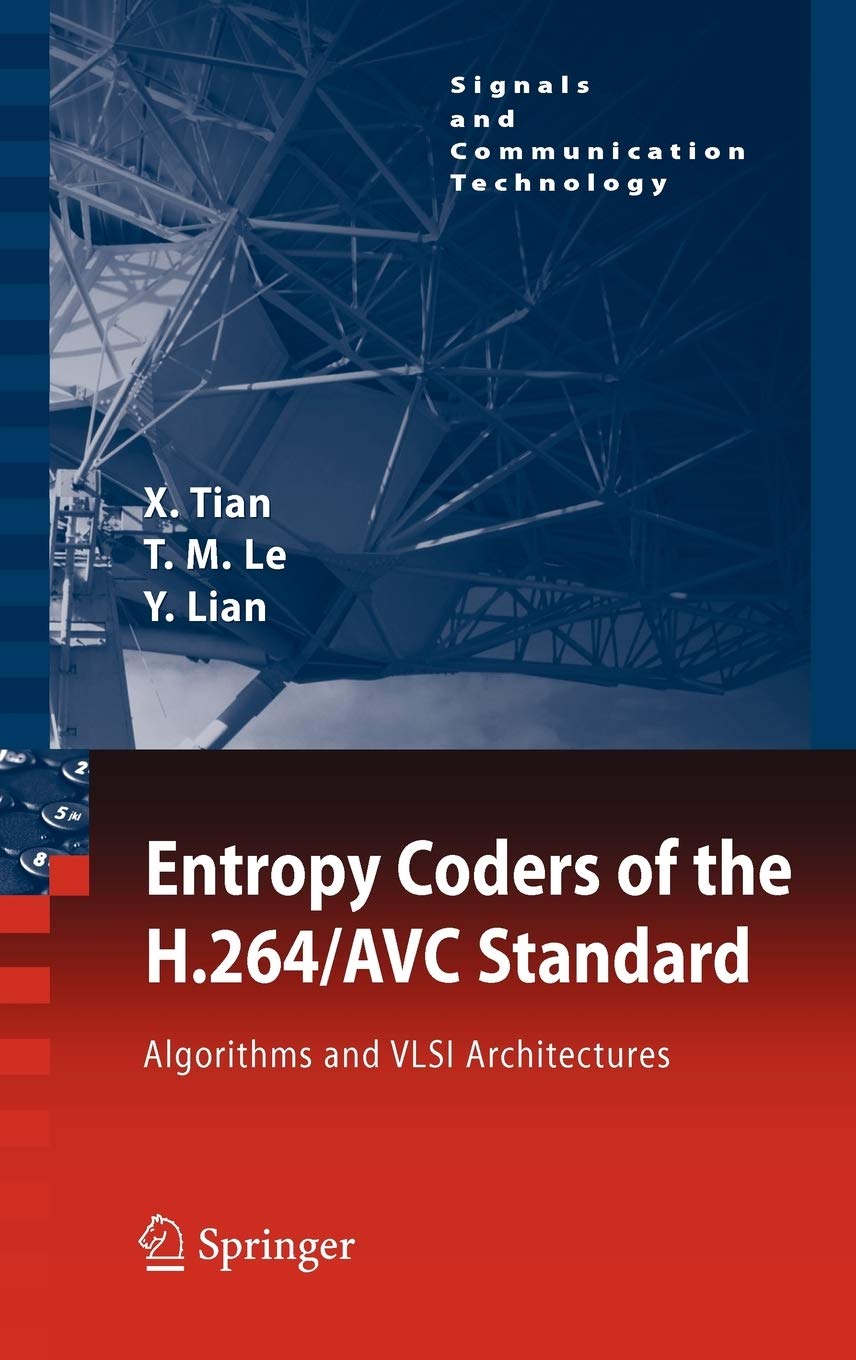 Entropy Coders of the H.264/AVC Standard: Algorithms and VLSI Architectures