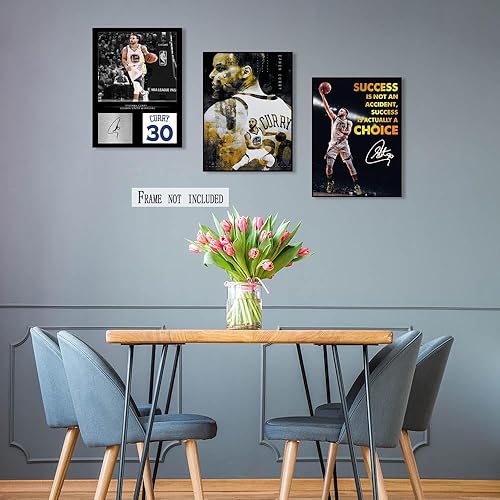 Miniatura 6 de Steph - Póster de curry para paredes, póster deportivo de baloncesto, superestrella, arte de pared, arte moderno e inspirador, decoración de pared,
