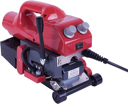 LESITE Máquina de soldadura de geomembrana Soldador de cuña caliente para sellar HDPE EVA PVC 0.008-0.059 in (rodillo de presión de sílice (para