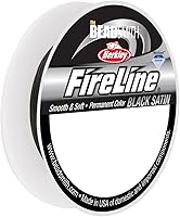 Vista 12 de The Beadsmith Fireline by Berkley - Hilo trenzado microfusionado - Prueba de 4 libras, diámetro de 005"/.12mm, carrete de 50 yardas, color cristal