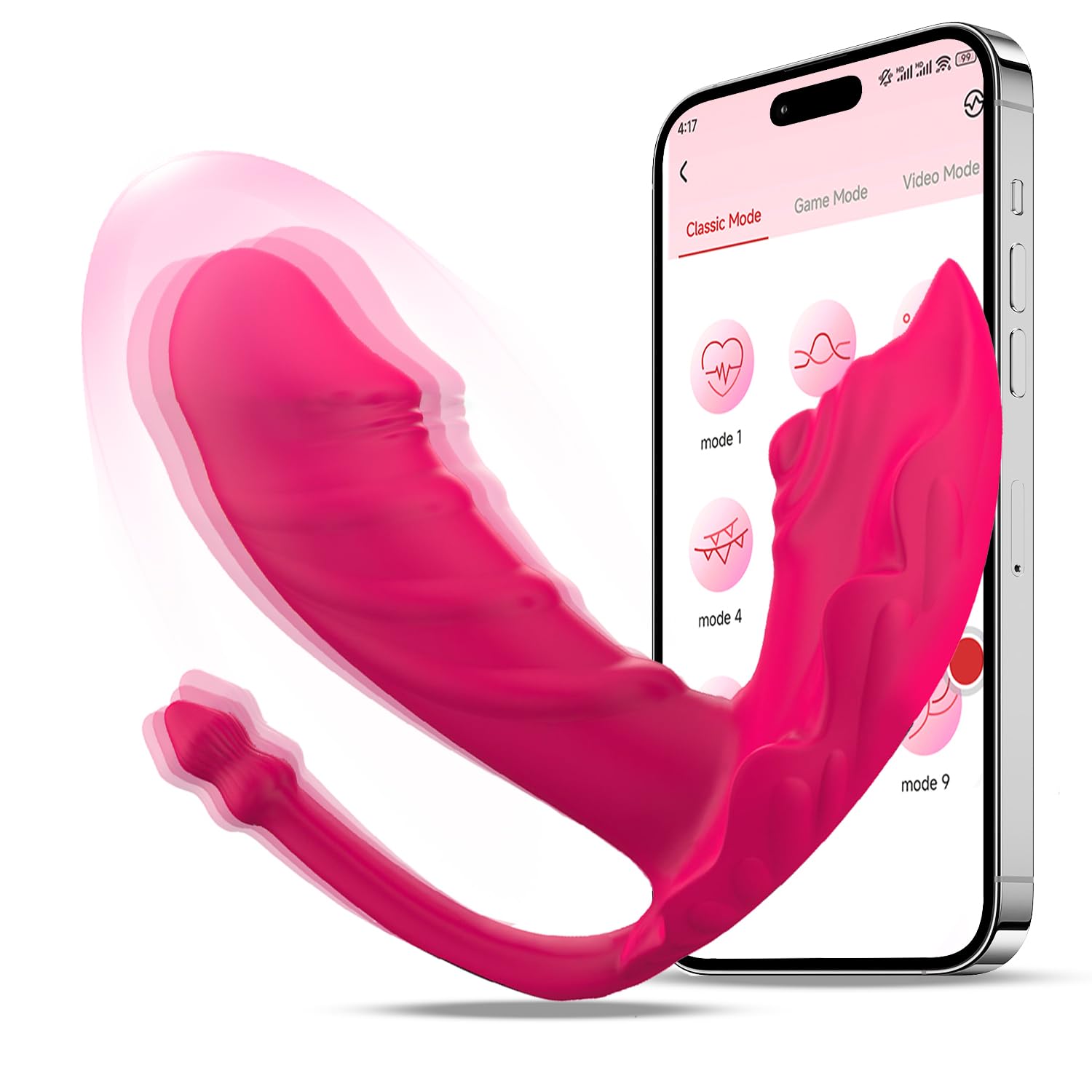 Couples Play Long Distance Viboators Silent Nipple vibratiers for Women Date Night Wearable Clitioral Tools, Clitioral Stimulant with Virabtoer Sucker Handle Toy Z35