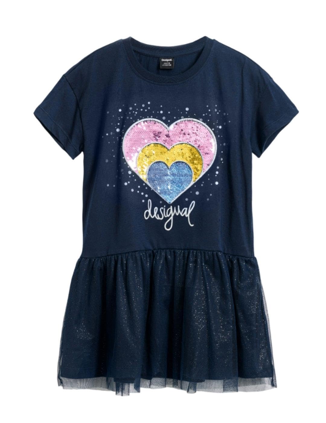 Desigual Unisex Kinder 25sgvk14 Kleid