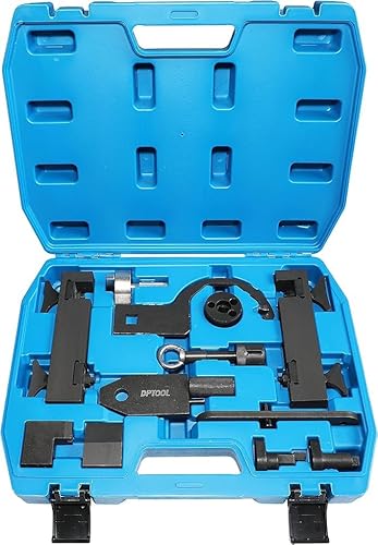 Camshaft Alignment Tool Kit for Land Rover Jaguar Discovry 4 Rang Rover Sport V8 5.0 L V6 3.0L Engine Timing Tool with Fuel Pump/Injector Tool Whole Set