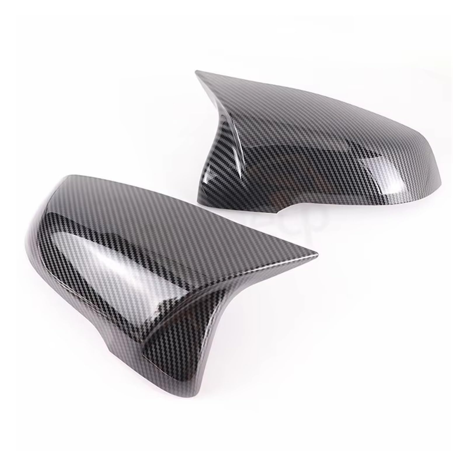 Feoosvx Carbon Pattern Wing Mirror Covers Caps For Toyota Gr For Supra A90 2019-2022 Rearview Mirror Protective Cover Stickers Car Accessory(Carbon Pattern)