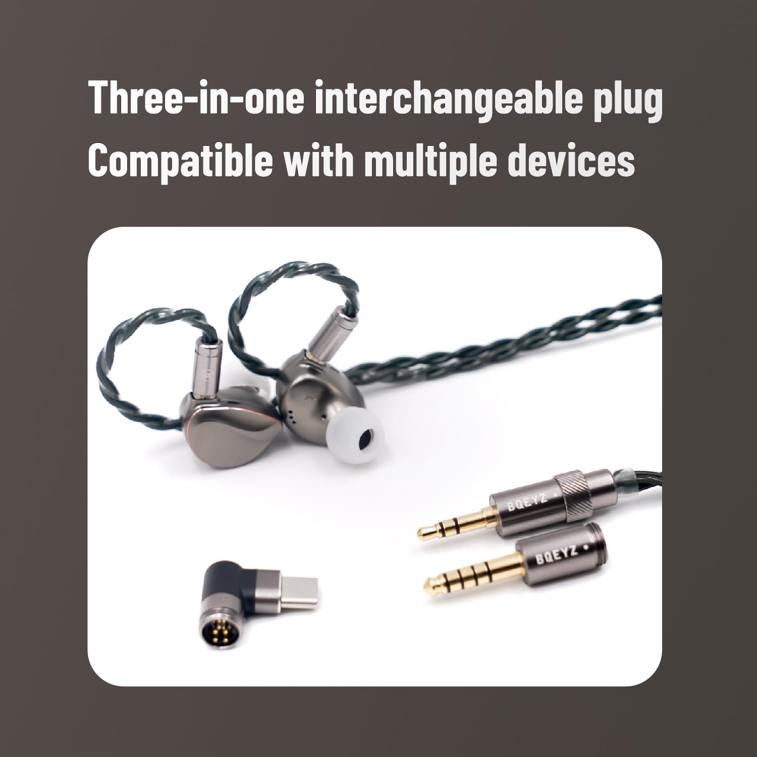 Amazon.co.jp: BQEYZ Winter2 インイヤーモニター 有線イヤホン DD+BC