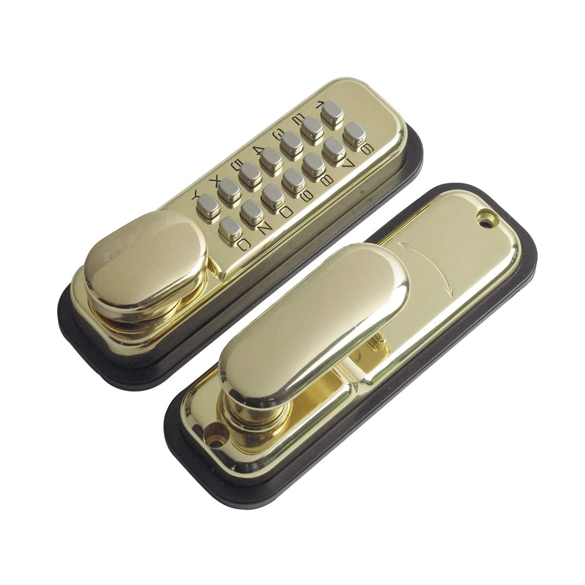 Buy YALE Push Button Door Lock PB Visit Pack Online at desertcartUAE