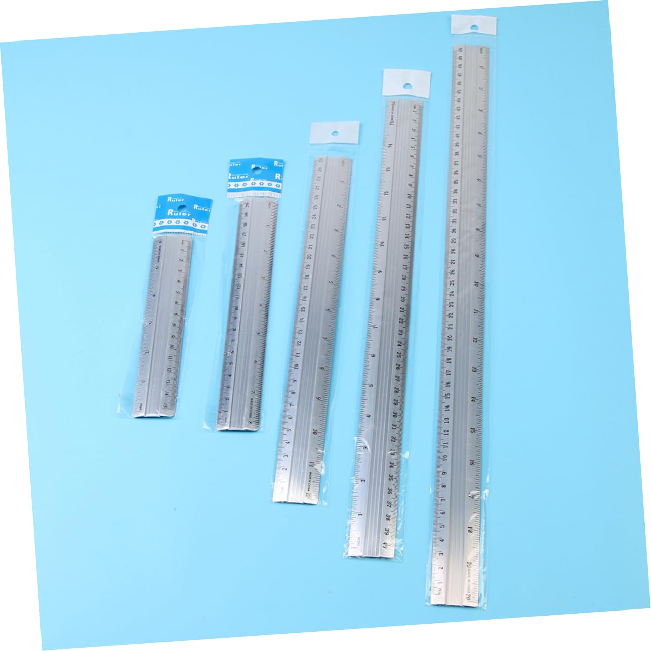 Angoily 30pezzi Righello Set Per e Scuola Per Strumento Precisione Per Architetti e Studenti