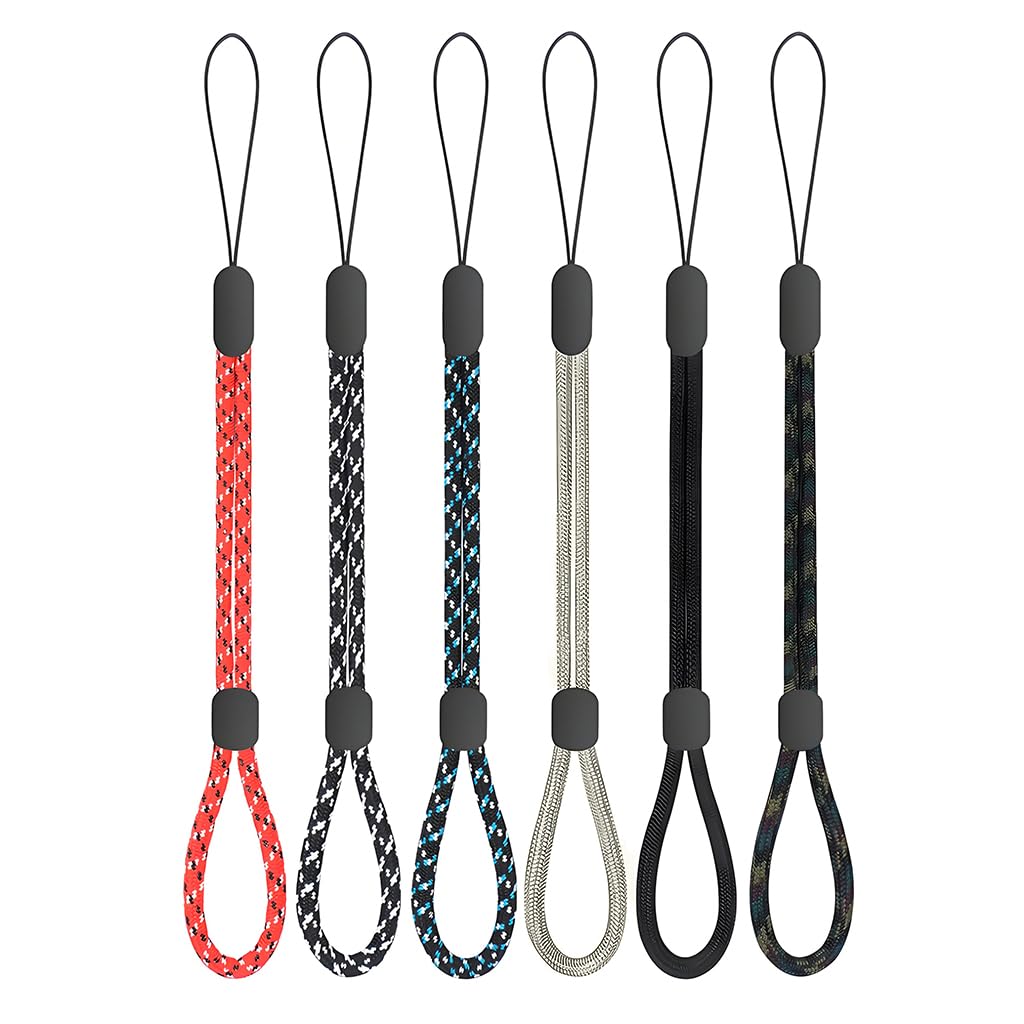 Zibuyu® 6pcs Adjustable Colorful Nylon Wrist Strap Lanyards, Durable Secure Hand Straps for Phones, Cameras, Keys, USB Drives, and Small Accessories with Comfortable Adjustable Fit-image-34