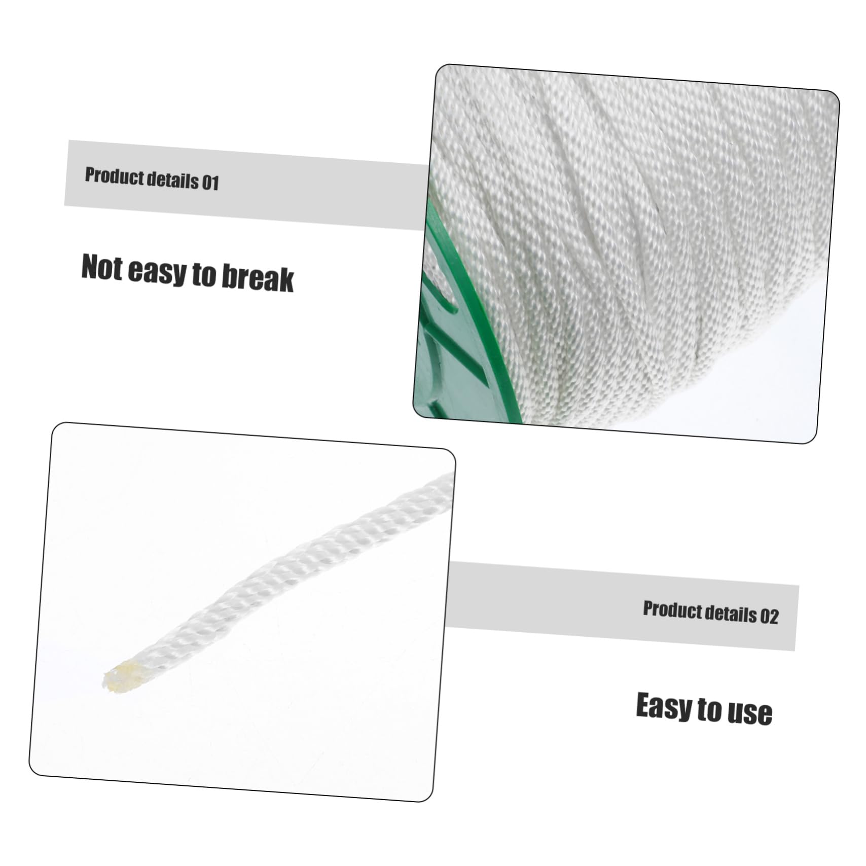 1rollo Cuerda De Arranque De Repuesto para Motosierra y Cortacésped Cuerda De Nylon Resistente para Tareas De Jardinería Al Aire Arranque Fácil y Ligero Compatible Diversas