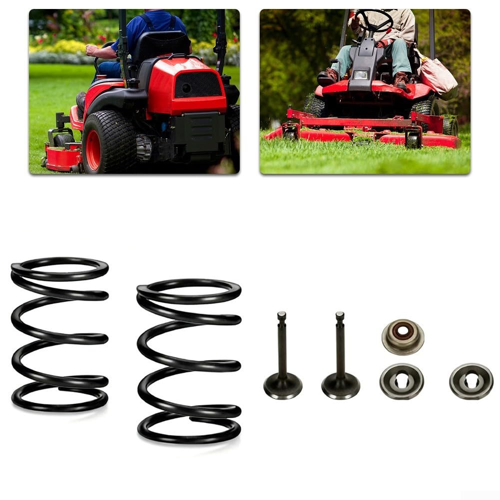 Kit di fermo della molla della valvola di scarico dell'aspirazione compatibile con GX160 per GX200 per operazioni di ricostruzione del motore (188F-190F)