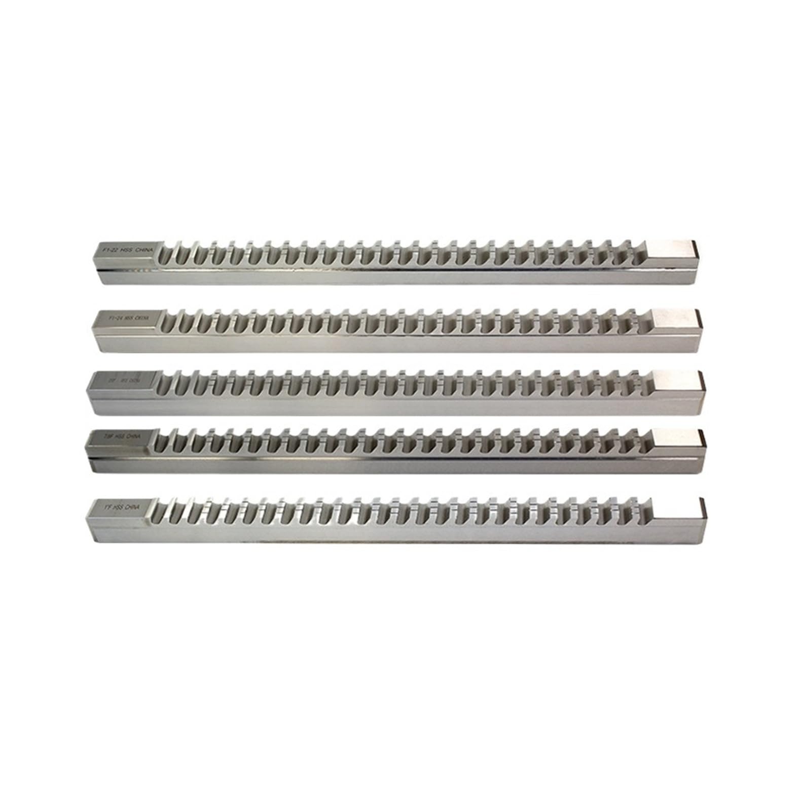 Broche à rainurer de Type poussée, F1-20 mm-25 mm, Outil de Coupe Standard en Acier Rapide de 1" 7/8" pour fraiseuse CNC et Tournage (F1-20 mm)