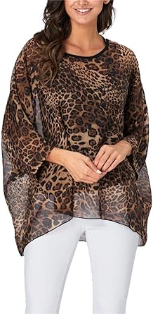 blusas estilo poncho