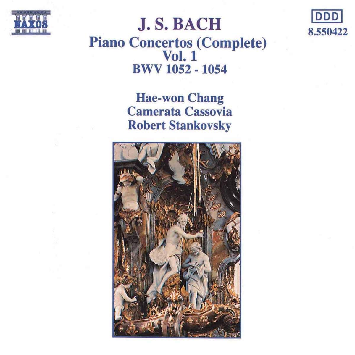 J.S. Bach: Complete Piano Concertos Vol.1; BWV 1052-1054