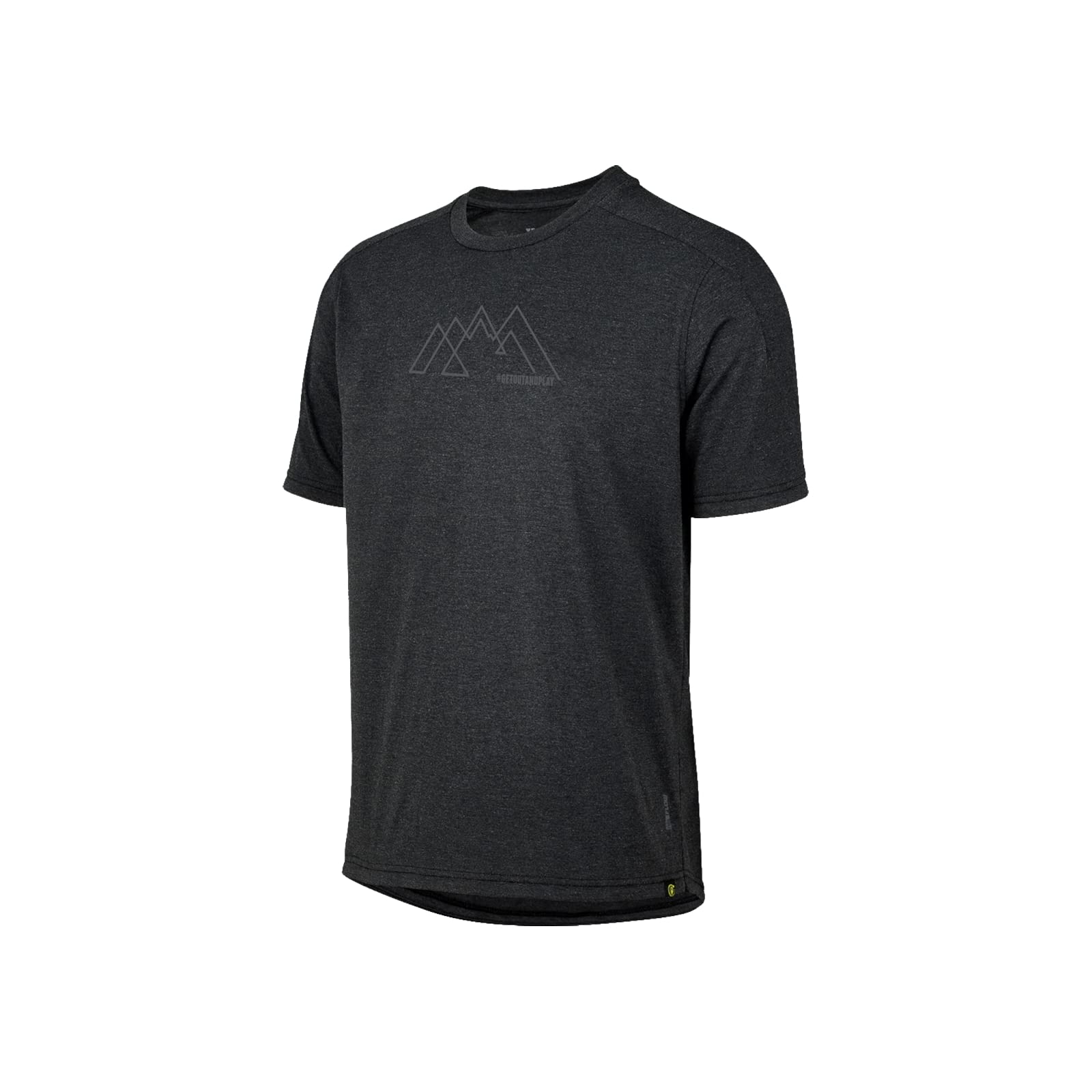 IXS Kids MTB-Jersey Kurzarm Flow Tech Schwarz Gr. L