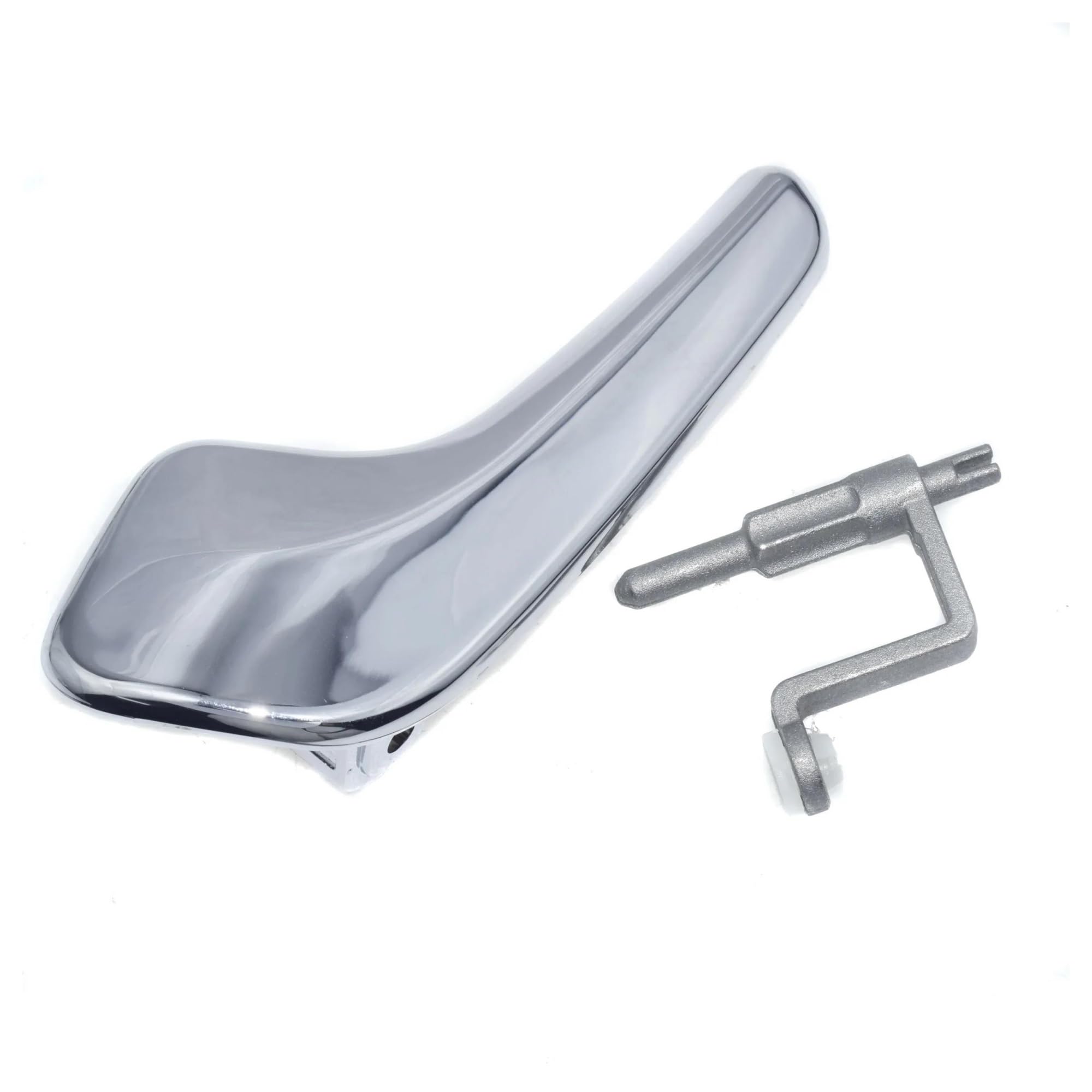 ELEKMPMGTD 13297813 13297814 Left Right Car Inside Door Handle for Opel for Corsa D 2006-2016 Interior Door Handle(Left Side)