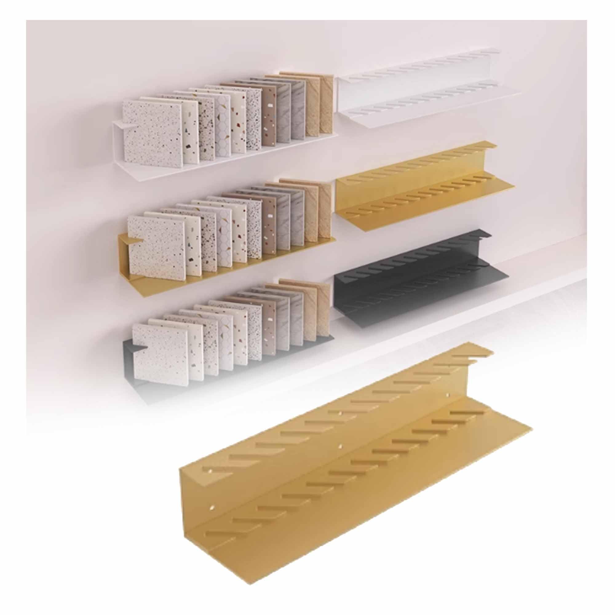 Présentoir mural en métal pour sublimer vos produits en boutique