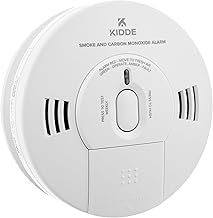 Kidde 10SCO Combination Smoke and Carbon Monoxide Alarm with Voice Notification and Alarm - Dual CO Detector and Fire Alarm with 10 Year Sensor Life - 10 Year Warranty