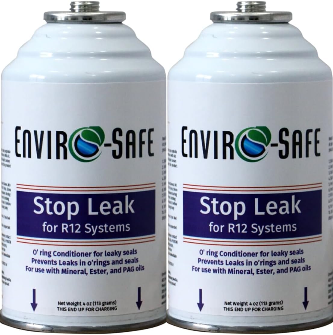 StopLeak for R12, 2 cans (4oz), Stop Leaks Now