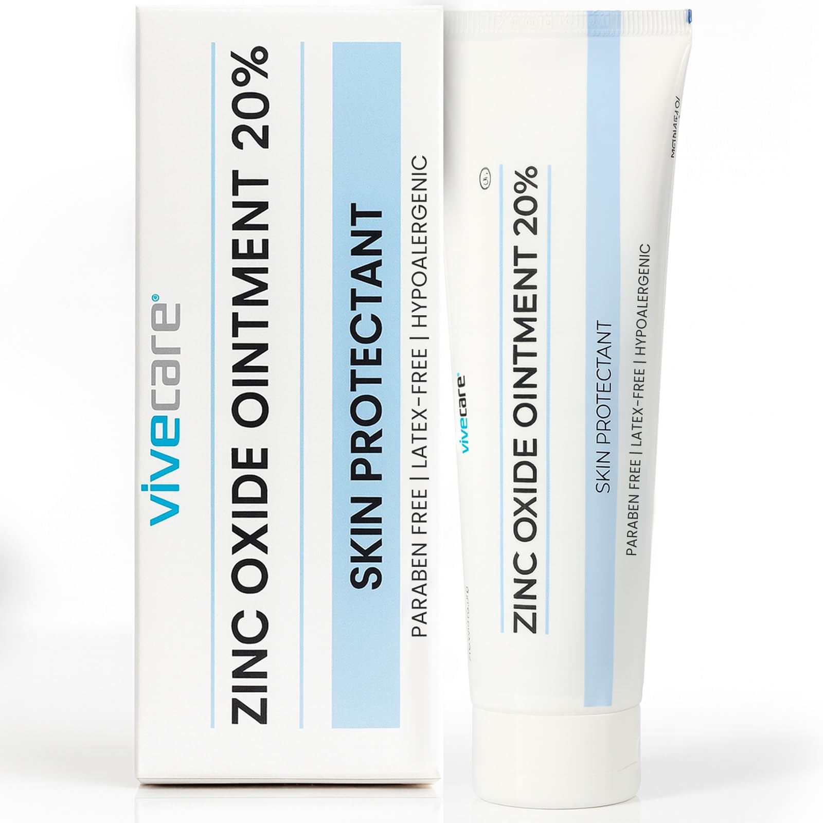 Amazon.com: Vivecare Zinc Oxide Ointment 20% - 4 Oz Skin