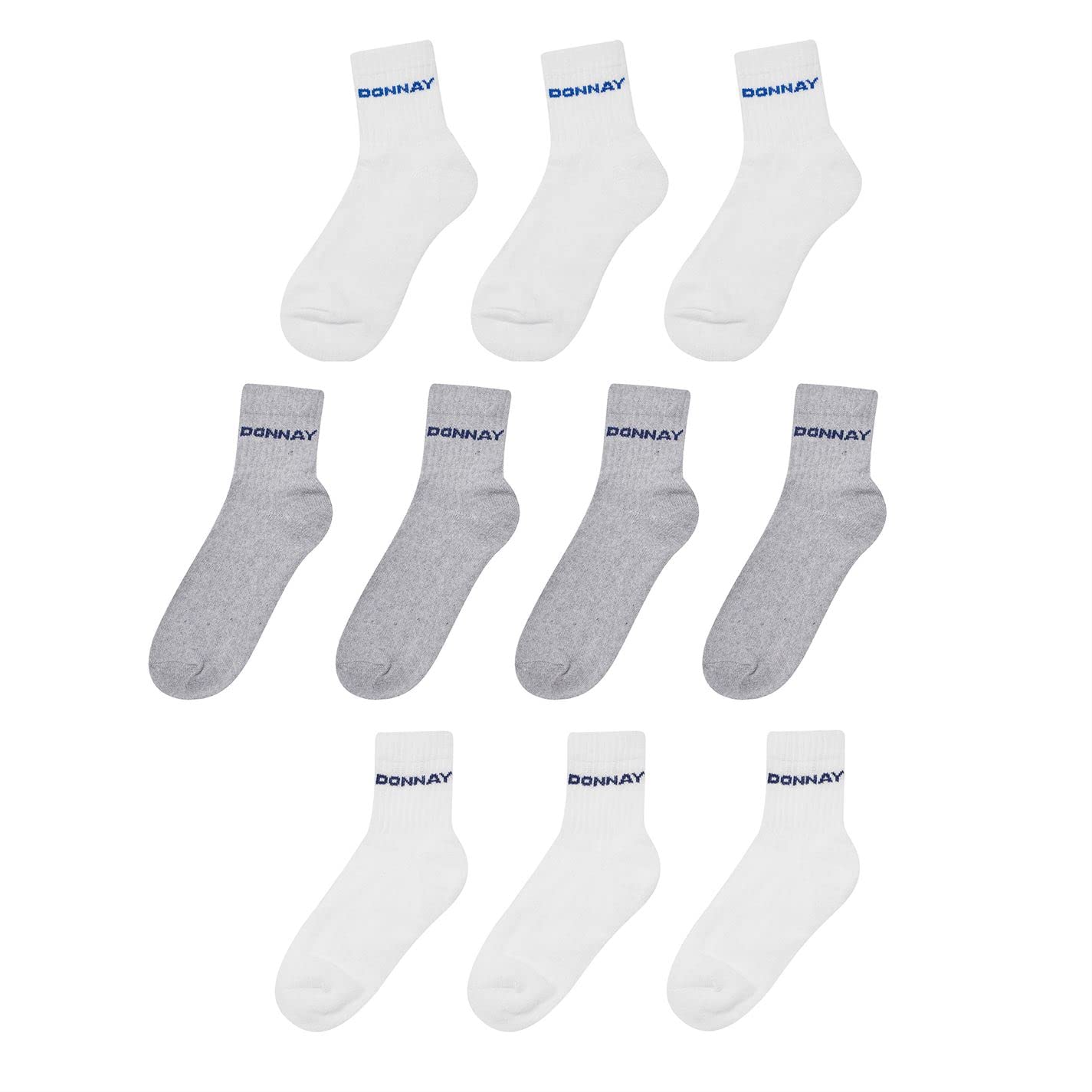 Donnay Kids 10 Pack Quarter Socks Junior