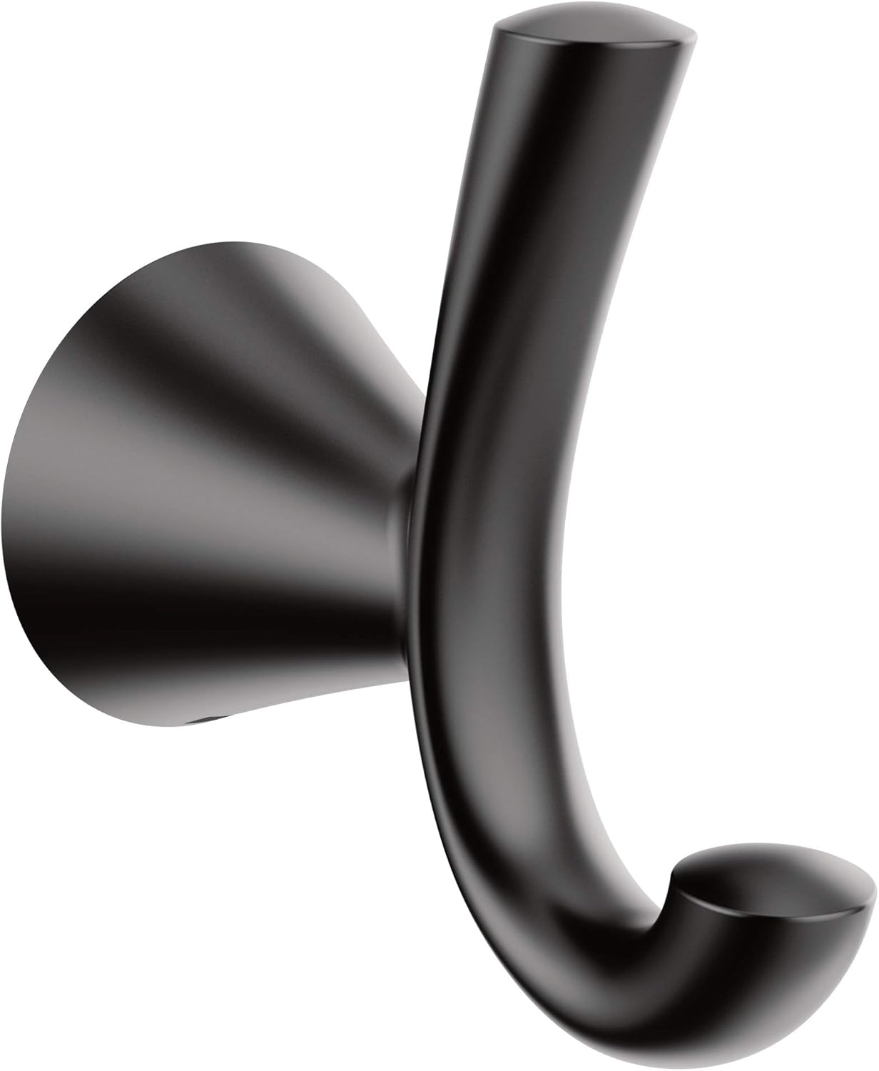 Moen Yb2386bl Glyde -towel Ring Matte Black Chrome Moen Glyde