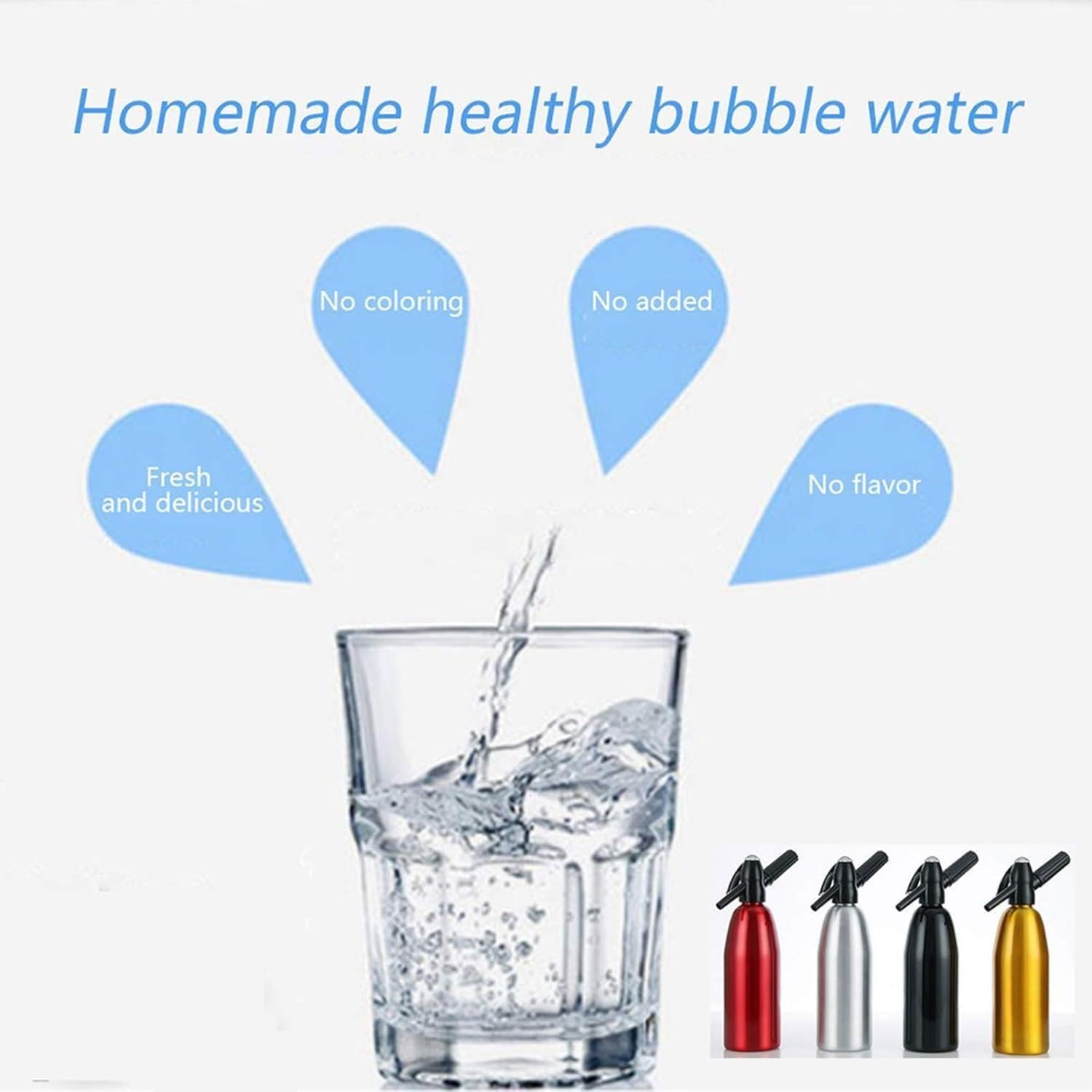 Bouteille d'eau Gazeuse, Machine À Eau Gazeuse, Conception Portable