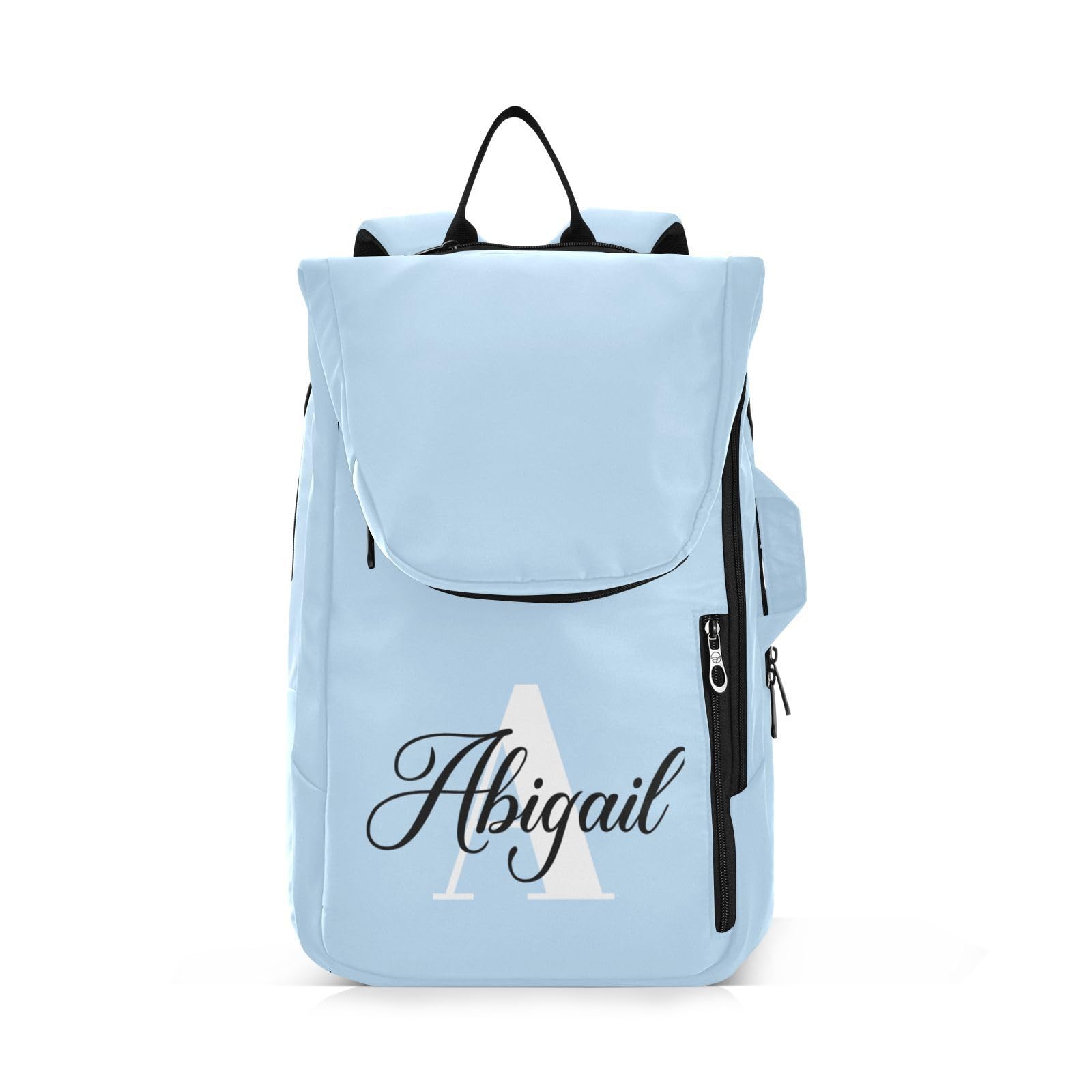 MCHIVER Cool Blue Custom Tennis Bags for Men Women Personalized Tennis Backpack Hold 2 Rackets Sports Padel Backpacks 11.81 * 7.87 * 17.11in