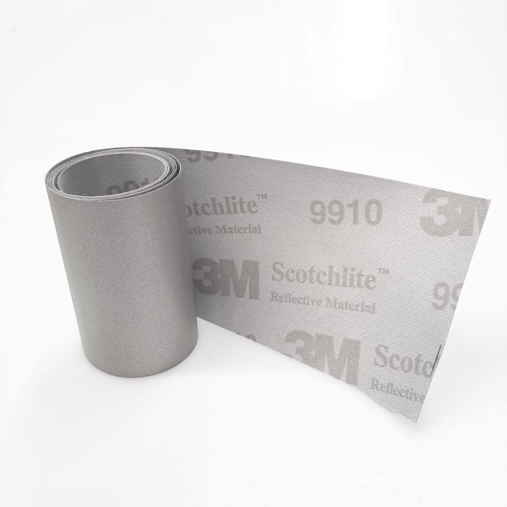 Bande réfléchissante - 3M™ Scotchlite™ tissu réfléchissant 9910 (Largeur : 70 mm ; longueur : 100 mètres)