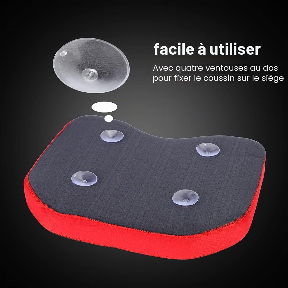 MAGT Coussin de Siège de Kayak, Coussin de Siège de Bateau de Pêche en Kayak de Canoë-Kayak Épais et Confortable - Coussin de Siège de Pêche Étanche pour Le Camping de Plein Air Kayak