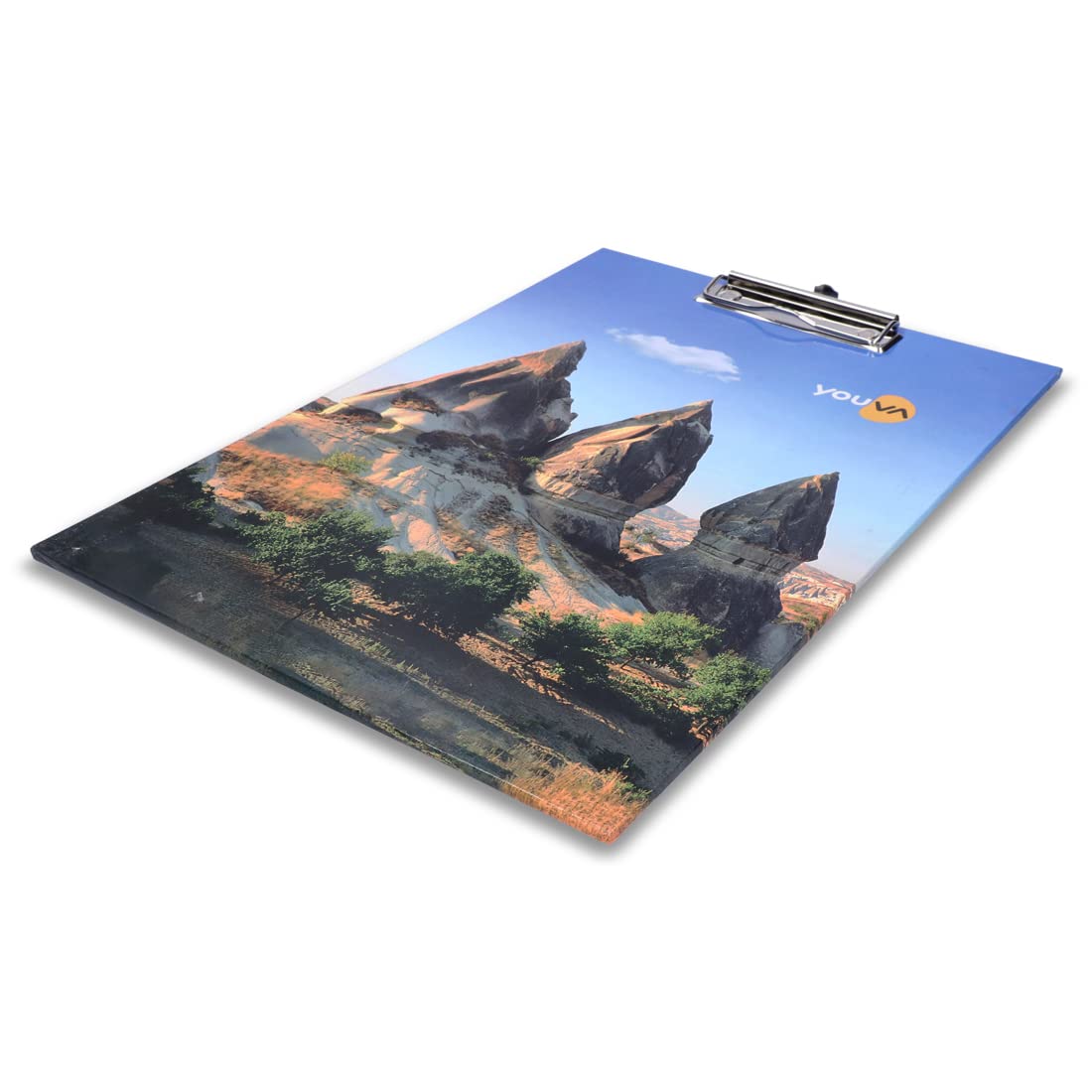 Navneet Youva Tablica do egzaminów regularnych dla studentów, tablica z klipsem, rozmiar Foolscap - 24 cm x 34,5 cm, 12 sztuk