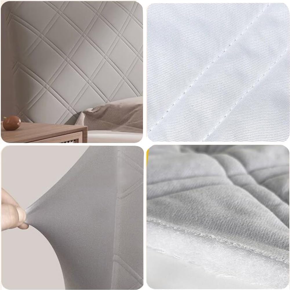 Copertura Testiera Letto Matrimoniale Copritestata Letto Tessuto Elastico | Lavabile Velluto Fodere Per Testata Letto Imbottita Copri Testiera Letto