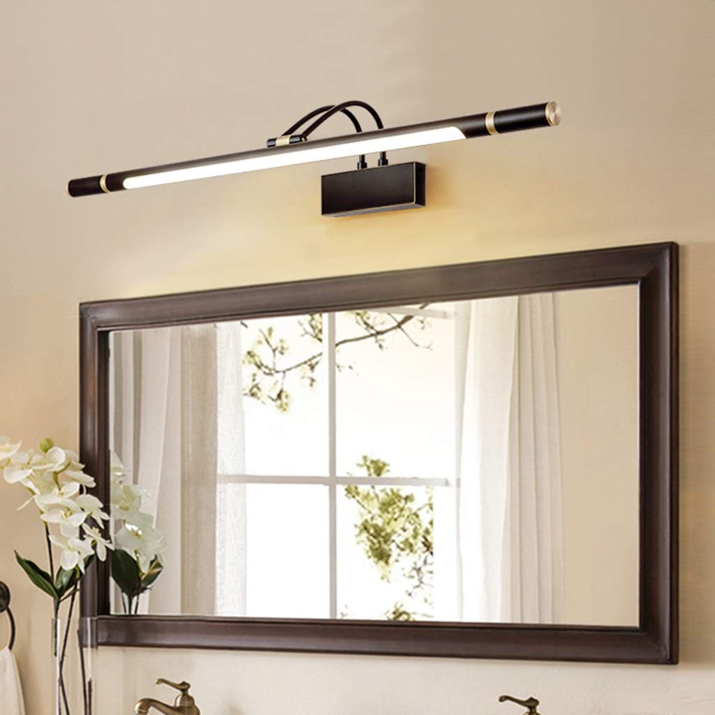 Spiegel Scheinwerfer Einfaches Wasserdicht Verfassungs-Spiegel Kosmetiktisch Badezimmer Modernes Acryl-Spiegel-Kabinett-Licht Einfache Wandleuchten/72Cm-15W