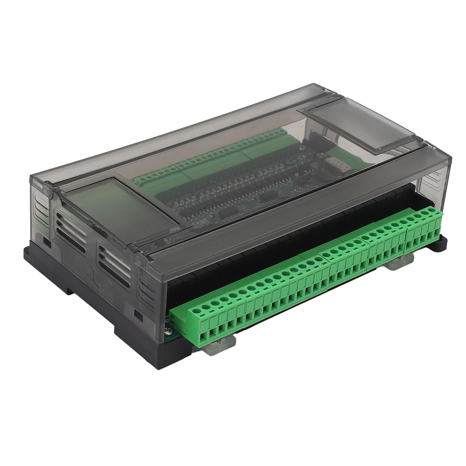 Domary Placa de Control PLC DC24V 1A, Controlador Lógico Programable Multifuncional para Panel de Control Automatización Industrial